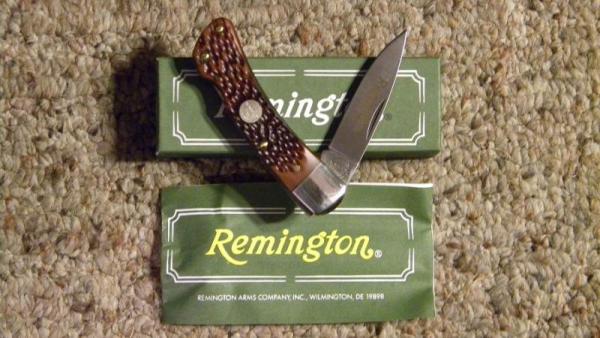 Remington UMC USA R5 Delrin Gentleman Lockback Knife - NIB