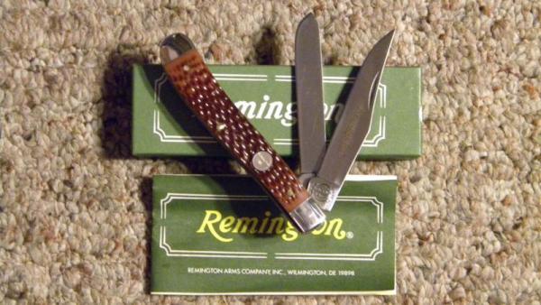 Remington UMC USA R10 Delrin Farmhand Slimline Trapper Farmers Knife - NIB
