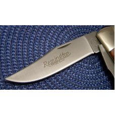 Remington UMC USA R3 Delrin Big Game Dual Lockback Knife & Pouch (1st Year Knife) - NIB