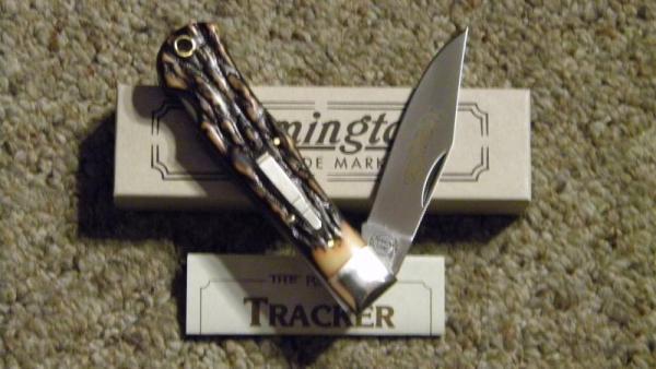 Remington UMC USA 1990 Delrin R1306 Bullet Tracker Lockback Knife - NIB Remington UMC USA 1990 Delrin R1306 Bullet Tracker Lockback Knife - NIB