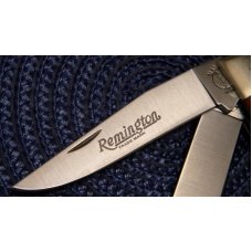 Remington UMC USA 2003 Wood R1178C Bullet Pioneer Trapper Knife - NIB