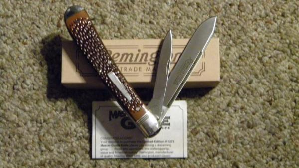 Remington UMC USA 1995 Delrin R1273 Bullet Master Guide Knife - NIB Remington UMC USA 1995 Delrin R1273 Bullet Master Guide Knife - NIB