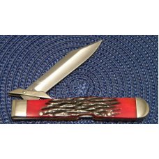 Remington UMC USA 2007 Bone R1373 Bullet The Renegade Swing Guard Lockback Knife - NIB Remington UMC USA 2007 Bone R1373 Bullet The Renegade Swing Guard Lockback Knife - NIB