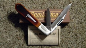 Remington UMC USA 2009 Bone RB1242 Bullet The Big Daddy Barlow Knife - NIB