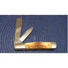 Case XX USA 1995 Stag 52005 RAZ SS One Arm Razor Knife Case XX USA 1995 Stag 52005 RAZ SS One Arm Razor Knife