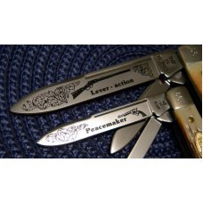 Case XX SS USA 1989 Stag 5215 & 5230 Gunstock Knife Set Case XX SS USA 1989 Stag 5215 & 5230 Gunstock Knife Set