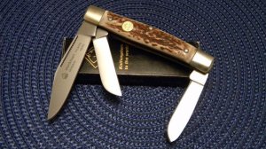 Puma Germany P410675S Stag Stockman Knife - NIB