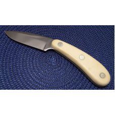 Parker Frost USA (Schrade Cutlery) Model 1978-13 Big Dog Scrimshawed Fixed Blade Sheath Knife - NIB