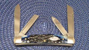 Case XX USA 2003 Blue Bone 64052 SS Congress Knife