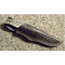 Boker Tree Brand Classic 519H Stag Fixed Blade Sheath Knife - NIB Boker Tree Brand Classic 519H Stag Fixed Blade Sheath Knife - NIB