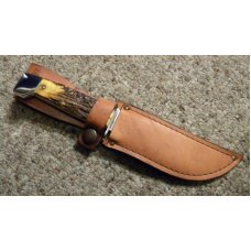 Case XX USA 1 Dot (1999) Stag 547-5 SS Fixed Blade Sheath Knife - NIB Case XX USA 1 Dot (1999) Stag 547-5 SS Fixed Blade Sheath Knife - NIB