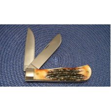 Great Eastern Cutlery Northfield UN-X-LD 2006 Burnt Stag Model # 23Trapper Great Eastern Cutlery Northfield UN-X-LD 2006 Burnt Stag Model # 23Trapper