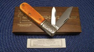 Schrade USA 206 Delrin Grand-Dad's Barlow Knife - NIB