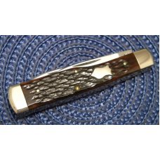 Winchester Trademark USA 1988 Bone 2851 Gunstock Knife - NIB Winchester Trademark USA 1988 Bone 2851 Gunstock Knife - NIB