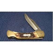 Uncle Henry Schrade + LB8 USA Staglon Papa Bear Folding Lockback Knife - NIB Uncle Henry Schrade + LB8 USA Staglon Papa Bear Folding Lockback Knife - NIB