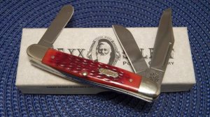 Case XX Select USA 1999 Red Bone 6347 SS Stockman Knife - NIB