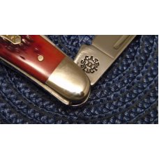 Case XX Select USA 1999 Red Bone 6347 SS Stockman Knife - NIB