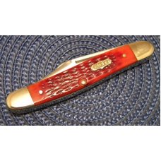 Case XX Select USA 1999 Red Bone 6347 SS Stockman Knife - NIB