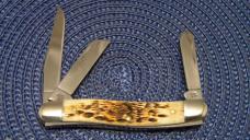 Case XX USA 2006 Bone 6318 SS Stockman Knife Case XX USA 2006 Bone 6318 SS Stockman Knife