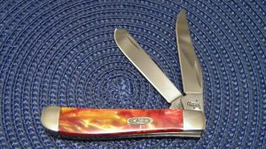 Case XX USA 2007 Corelon 3207 SS Mini Trapper Trapper Knife
