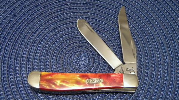 Case XX USA 2007 Corelon 3207 SS Mini Trapper Trapper Knife