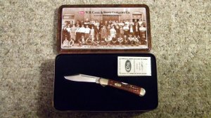 Case XX USA 2000 Bone 61749L SS Mini Copperlock Knife - NIB