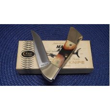 Case XX SS USA 9 Dot (1981) Stag P158-LSSP Mako Lockback Knife - NIB Case XX SS USA 9 Dot (1981) Stag P158-LSSP Mako Lockback Knife - NIB