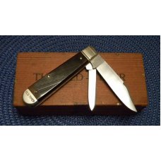Schrade Walden NY USA 2OT Bone Old Timer Jack Knife in Box c.1960's Schrade Walden NY USA 2OT Bone Old Timer Jack Knife in Box c.1960's