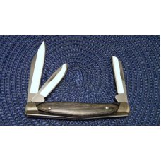 Buck 301 USA Wood Stockman Knife c.2011 - NIB Buck 301 USA Wood Stockman Knife c.2011 - NIB