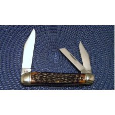 Schrade Walden NY USA 804 Delrin Whittler Knife in Tube