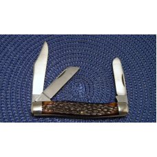 Schrade Walden NY USA 881 Delrin Stockman Knife in Tube Schrade Walden NY USA 881 Delrin Stockman Knife in Tube