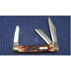Schrade + USA 885UH Uncle Henry Staglon King Ranch Stockman Knife - NIB Schrade + USA 885UH Uncle Henry Staglon King Ranch Stockman Knife - NIB