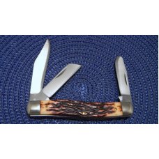 Schrade + USA 885UH Uncle Henry Staglon King Ranch Stockman Knife - NIB Schrade + USA 885UH Uncle Henry Staglon King Ranch Stockman Knife - NIB
