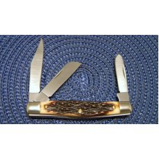 Schrade + USA 834UH Uncle Henry Staglon Rancher Stockman Knife - NIB Schrade + USA 834UH Uncle Henry Staglon Rancher Stockman Knife - NIB