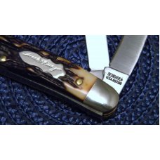 Schrade + USA 897UH Uncle Henry Staglon Signature Premium Stockman Knife Schrade + USA 897UH Uncle Henry Staglon Signature Premium Stockman Knife