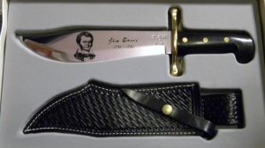 Case XX USA 6 Dot (1994) Black Bowie Fixed Blade Sheath Knife 