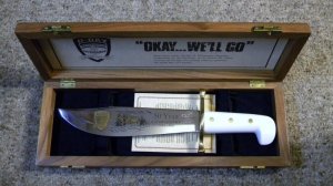 Case XX USA 6 Dot (1994) White Bowie Fixed Blade Sheath Knife 