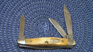 Case XX USA 2002 Stag 5327 SS Little Stockman Knife