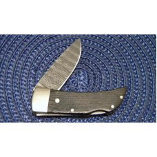 Boker Solingen Germany Bog Oak Damascus Lockback Knife - NIB Boker Solingen Germany Bog Oak Damascus Lockback Knife - NIB