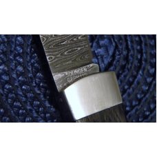 Boker Solingen Germany Bog Oak Damascus Lockback Knife - NIB Boker Solingen Germany Bog Oak Damascus Lockback Knife - NIB