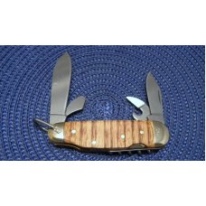 Boker Solingen Germany Flamed Chestnut 140th Anniversary Special Edition Sportsman Knife - NIB