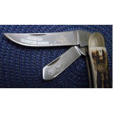 Hen & Rooster Bertram Cutlery Solingen Stag 293-DS Master Quarter Horse Stockman Knife c.2006 - NIB Hen & Rooster Bertram Cutlery Solingen Stag 293-DS Master Quarter Horse Stockman Knife c.2006 - NIB