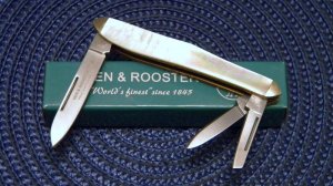 Hen & Rooster Pearl 233-MOP Whittler Knife - NIB