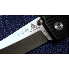Lone Wolf Knives USA 45 Folder Wood Linerlock Knife - NIB Lone Wolf Knives USA 45 Folder Wood Linerlock Knife - NIB