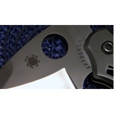 Spyderco VG-10 Seki Japan C98P Plain Edge Poliwog Knife - NIB