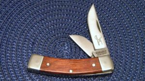 Schrade + USA C642 Wood 3rd Generation Jack Knife