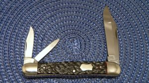JA Henkels Germany Bone 867 1/2 Whittler Knife c.1960's