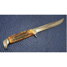 Case XX USA 1965-69 Stag 516-5 Fixed Blade Sheath Knife