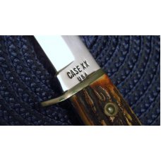 Case XX USA 1965-69 Stag 516-5 Fixed Blade Sheath Knife