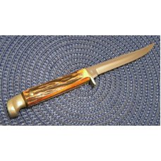 Case XX USA 1965-69 Stag M5F Fixed Blade Sheath Knife Case XX USA 1965-69 Stag M5F Fixed Blade Sheath Knife